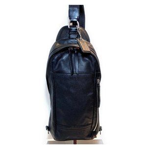 Coach Men's Leather Sling Bag